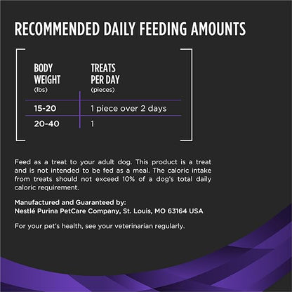 Pro Plan Veterinary Diets Purina OraChews - Small and Medium Breed Dental Chews for Dogs – 7 Treats