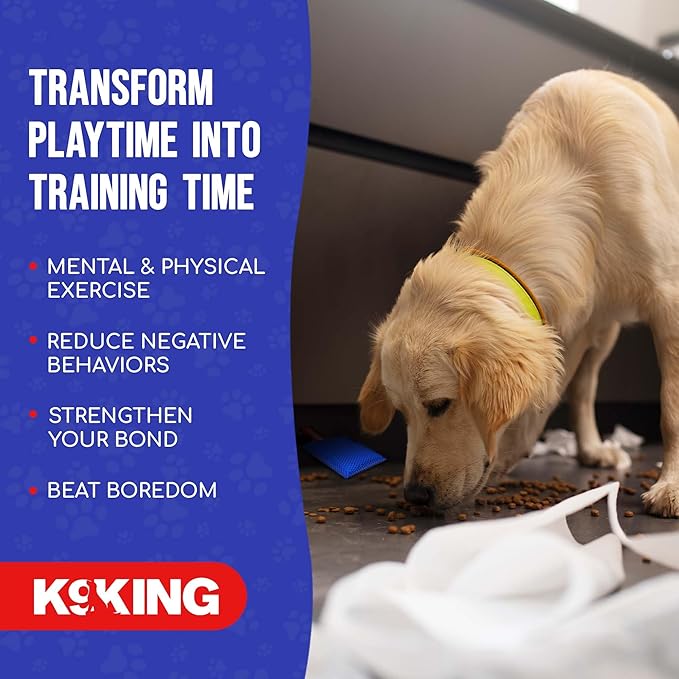 Interactive Dog Scent Training Kit Fun - Nose Work for Dogs, Hide and Seek Dog Toys, Enhance Dog Brain Games, Nose Scent work Games for All Ages Dog, Dog Scent Training Box, Scent Work Kit for Dogs