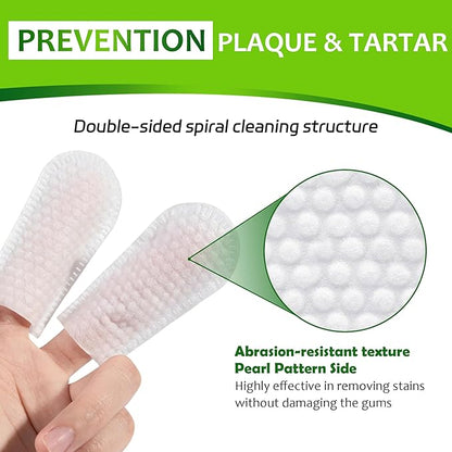 Dental Care Wipes for Dogs and Cats, 50 Count, Teeth and Gum Cleaning, Plaque and Tartar Removal