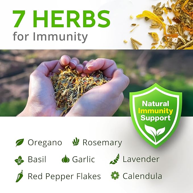 Buff Clucks Herb Supplement for Backyard Chickens - Natural Chicken Treats, Poultry Feed Botanical Mix, Plant-Based Coop Snacks for Daily Wellness, Feather Quality, Egg Production, USA (12 oz)