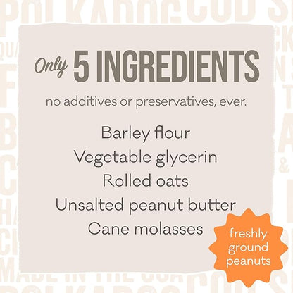 Polkadog Wonder Nuggets – Soft & Chewy Dog Treats with Peanut Butter – Healthy, Limited Ingredient Training Treats for All Dog Breeds and Ages – Natural, Made in USA – 10 oz