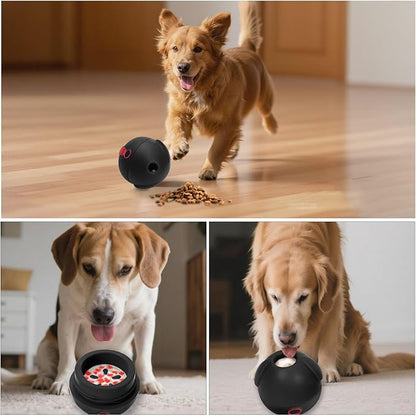 Yipetor 3In1 Treat Dispensing Dog Toys, Heavy Duty Frozen Dog Treat Ball - Slow Feeding Puppy Lick Bowl Tough Chew Toy for Large Medium Dogs to Keep Them Busy/Relief Anxiety/Puzzle Stimulate