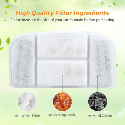 Wireless Cat Water Fountain Stainless Steel, 5L/169oz Automatic Pet Water Dispenser with 5000mAh Battery, 3 Modes (Sensor/Timer/Continuous), Ultra Quiet Pump & 6 Replacement Filters for Cats & Dogs