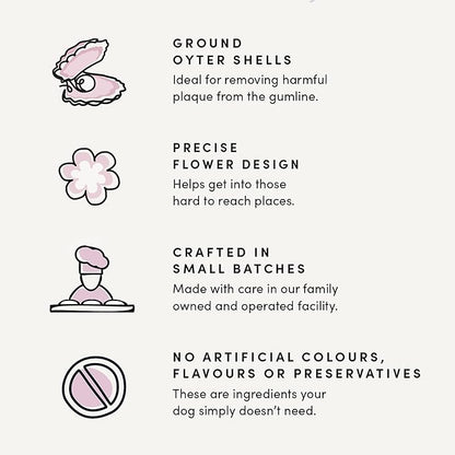 Crumps' Naturals Plaque Busters 3.5" (18ct) 9.0oz/255g Dog Dental Treat