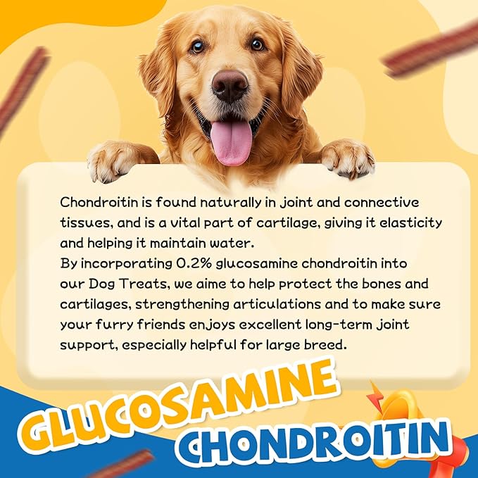 gazeupon Dog Jerky Treats,Triple Flavored Meat Strips for Dogs,Healthy Training Treats for Dogs,Made with Real Chicken,Duck,Beef,14.1 oz