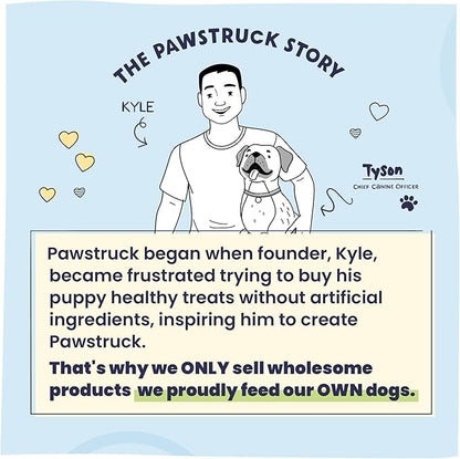 Pawstruck Natural 7-9” Beef Tendon Chew Sticks for Dogs – Premium Rawhide-Free, Single Ingredient, High Protein, Low Odor Dental Treat – 10 Count – Packaging May Vary