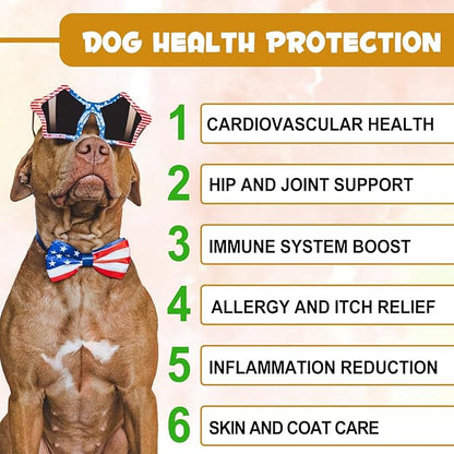 Allergy Relief Drops for Dogs,Allergy and Immune,Immune Support Supplement,Dog Supplement,Natural Pet Supplement for Dog Allergy Relief with Turmeric & Milk Thistle