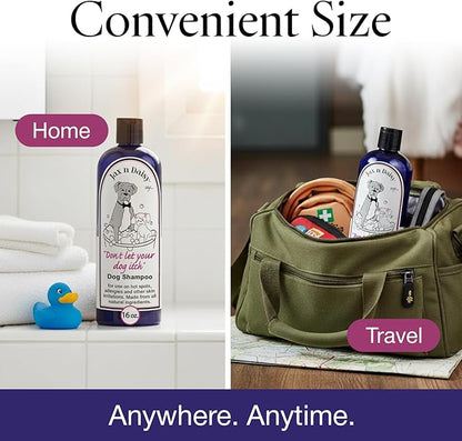 Jax n Daisy Dog Shampoo - Gentle and Effective Allergy and Sensitive Skin Shampoo for Dogs - Eliminates Odors, Fleas, and Soothes Itchy Skin - Perfect for Puppies