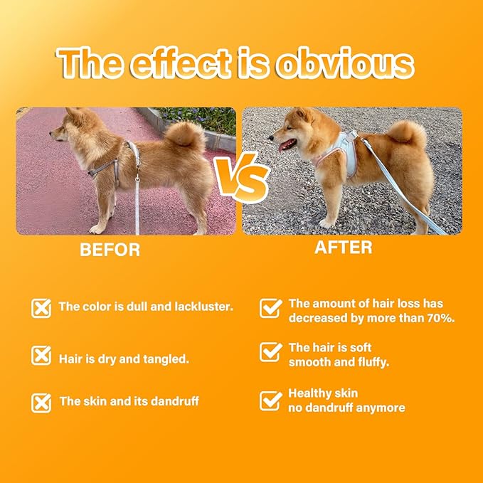 Skin & Coat Supplement for Dogs - Allergy Relief Chews with Omega 3, 9 & Vitamin E, Itchy Skin Treatment, Beef Flavor Soft Chews (120 Count) (Beef)