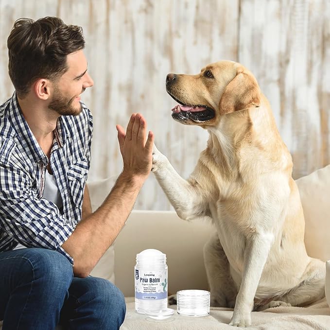 Dog Paw Care Kit- Paw Cleaner and Balm for Pet Foot Washer Care (1 Pack Dog Balm)