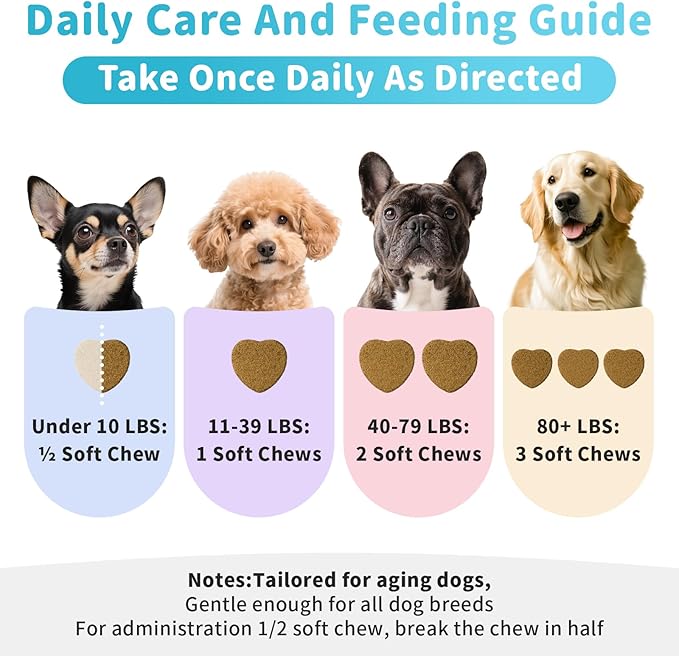 Dog Allergy Relief Chews – Advanced Itch Relief for Dogs with Probiotics, Natural Herbs, Omega-3 – Anti-Itch Skin & Coat Supplement for Dogs – Immune & Digestive Support, 90 Soft Chews