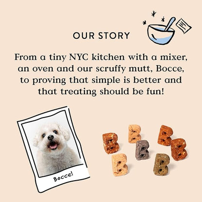 Bocce’s Bakery Dailies Brushy Sticks to Support Oral Health & Fresh Breath, Wheat-Free Dental Bars for Dogs, Made with Real Ingredients, Baked in the USA, All-Natural Coconut & Mint Recipe, Small Dogs