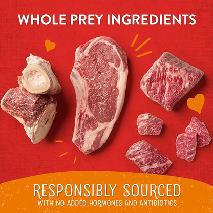 Stella & Chewy's Freeze-Dried Raw Wild Weenies Dog Treats - High-Protein Training Treats for Dogs & Puppies - All-Natural Grass-Fed Beef Recipe with 97% Meat & Organs - USA Made - 11.5 oz Bag