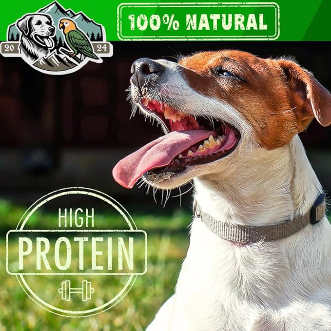 Exquisite Pets 12" Collagen Sticks (5)-Pack of 100% Beef Collagen Dental Sticks Long-Lasting Dog Chews are sourced from Brazilian Grass-Fed Free-Range, Cattle