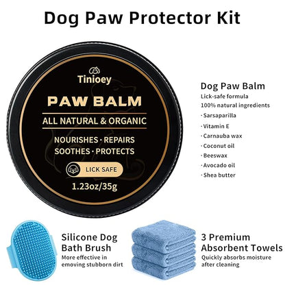 Dog Paw Cleaner for Dogs, Dog Paw Washer, Muddy Paw Cleaner, Pet Foot Cleaner, Dog Paw Protector Kit