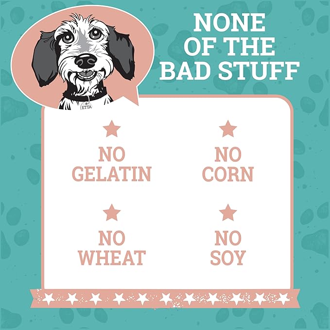 etta says! Sit Training Treats - All Natural Smoked Salmon Soft Treats for Dogs - Made in The USA - Soft & Chewy for Small, Medium & Large Dogs or Puppies
