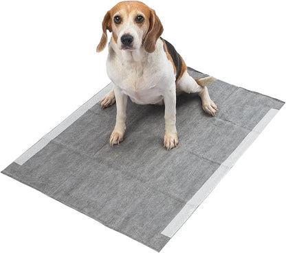 Glad for Pets Extra Large Charcoal Dog Training Pads - Absorbent Disposable Pee Pads for Dogs, Cats & Puppies - Jumbo-Size Potty Pads That Neutralize Urine Instantly - 3 Count Pet Supplies
