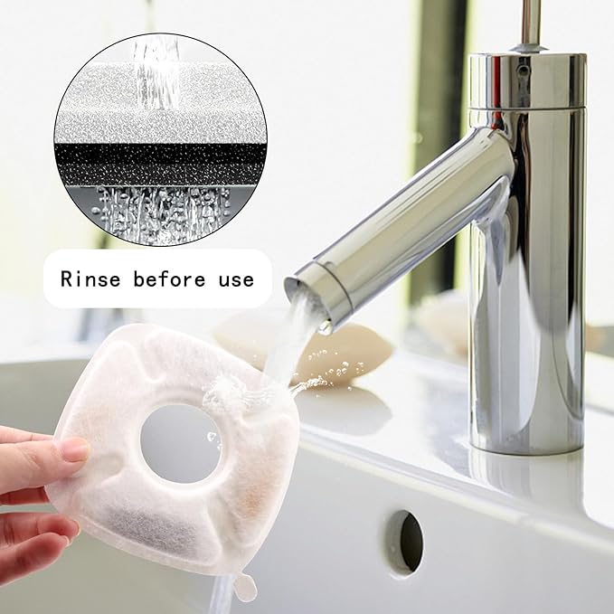 Pet Fountain Filters Compatible with 95Oz/2.8L Dog Water Fountain, Cat Water (16 Carbon filters+16 Sponge filters)