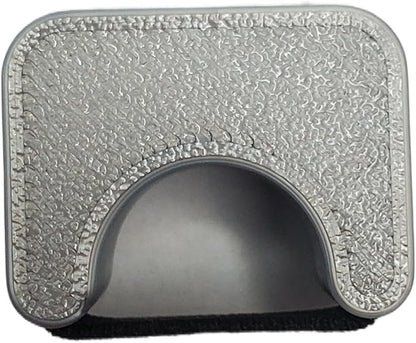 Flex Clicker Premium Hands-Free Training Ring | Dog Clicker for Training | Puppy Trainer | Pet Tool for Dogs, Cats, Horses & Birds | Multiple Colors Available (Silver)