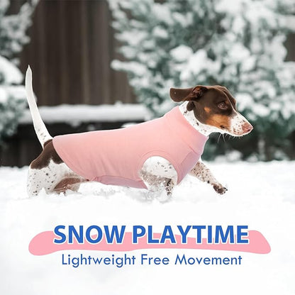 Dog Sweater Fleece - Pink, XS - Stretchable Sleeveless Vest | Warm Lightweight Sweatershirt, Pullover Design for Puppy,Chihuahua Clothes,Autumn/Winter Outdoor Clothing