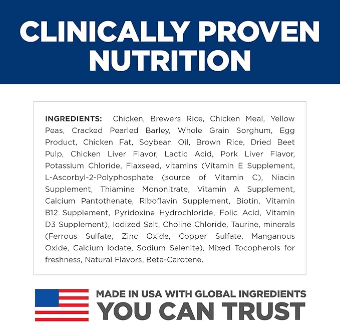 Hill's Science Diet Sensitive Stomach & Skin, Adult 1-6, Small & Mini Breeds Stomach & Skin Sensitivity Support, Dry Dog Food, Chicken Recipe, 4 lb Bag