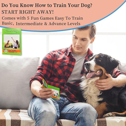 BabieDtOyG Dog Scent Training kit, Brain Games, Hide and Seek Toys - Fun Nose Work Games, Sniff and Seek Sniffing Toys, Dog Nosework Kit, Scent Work Kit for All Ages Dog (Orange)