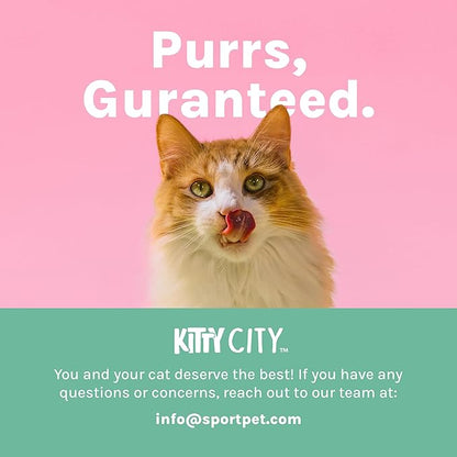 Kitty City Outdoor Catio Furniture and Play Kits for Cats, Outdoor Mega Kit