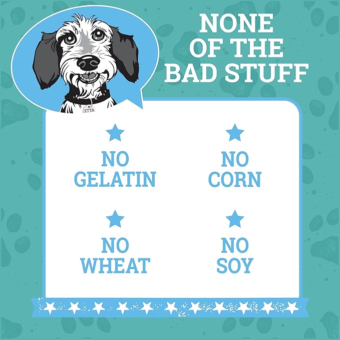 etta says! Sit Training Treats - All Natural Chicken Soft Treats for Dogs - Made in The USA - Soft & Chewy for Small, Medium & Large Dogs or Puppies