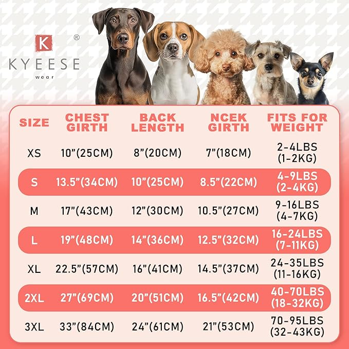 KYEESE Dog Sweater Warm Pullover Pet Coats Comfy Dogs Clothes with Bowtie Thick Dog Sweaters for Small Dogs Male Soft Turtleneck Cat Sweaters Stretchy Knitwear Pet Sweater Dress, Black, X-Large