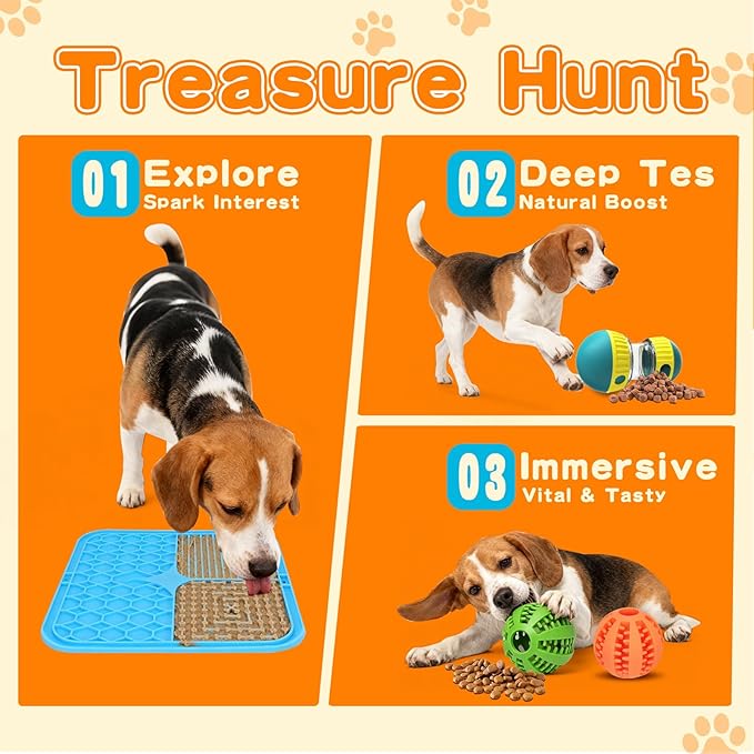 fyfracing Interactive Treat Dispensing Toys for Smart Puppy Middle Dogs to Keep Them Busy, Cognitive Enrichment Dog Puzzle Slow Feeder Ball Toy (Feeder Toy（Green）)