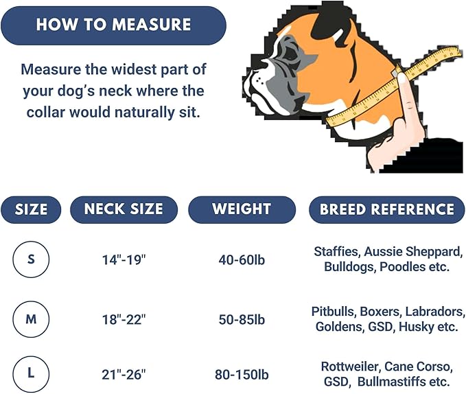 Spark Paws Tactical Dog Collar with Handle - Premium Quality Collar, Robust and Durable Design for Large, Strong Breeds - Pitbulls, Labradors, GSD - Snow Cone - S - 1.5"