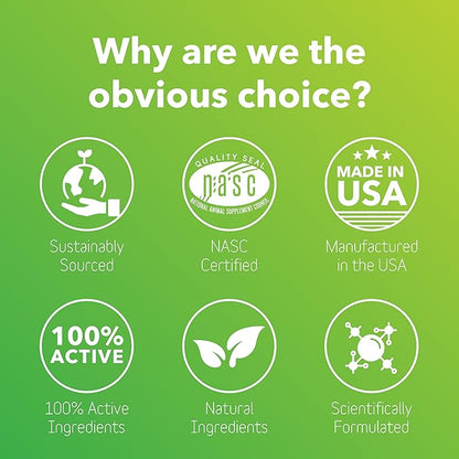 InClover Natural Dog and Cat Allergy Relief Supplement with Turmeric, Mangosteen, and Bromelain - for Pets with Seasonal or Environmental Allergies. Supports Immunity and Maintains Histamine Levels