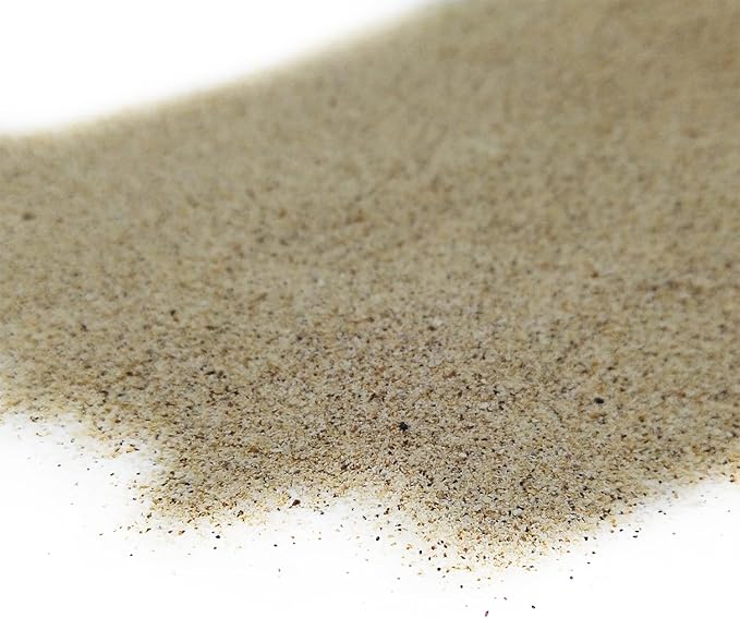 TWINKLING Silica Sand, Aquarium Sand, Horticultural Sand, Vermiculite, Coarse Sand for Plants, Fire Pit, Aquarium, Fish Tank, Resin Art, DIY Craft, Vase Filler, Home Decor, 410g/14.5oz (50-80 Mesh)