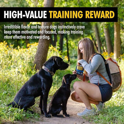 High Country Wild Blueberry Elk & Venison Dog Training Treats - Natural Grain-Free Puppy & Dog Snacks - Protein Treat for Training, Reward - No Fillers, No Artificial Preservatives, 4oz 3 Bags