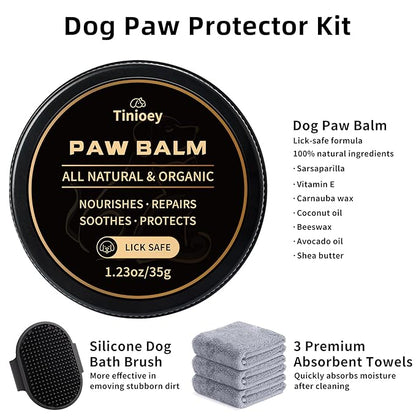 Dog Paw Cleaner for Small Dogs (with 3 Absorbent Towels), Dog Paw Washer, Muddy Paw Cleaner, Pet Foot Cleaner