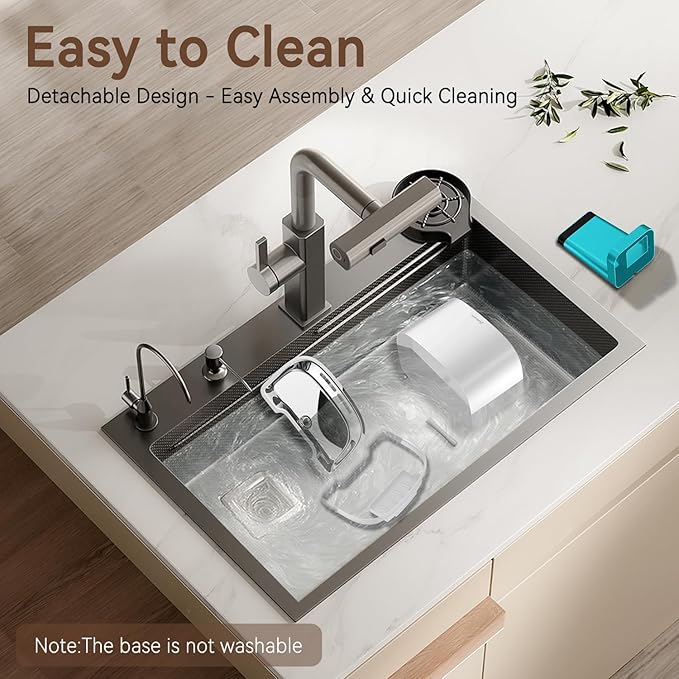 Cat Water Fountain, App Control Wireless Cat Fountain, 122oz/3.6L Pumpless Water Fountains for Cats Indoor with Stainless Steel Tray, Wi-Fi Dog and Pet Water Fountain (White, Fountain+8 Fliters)