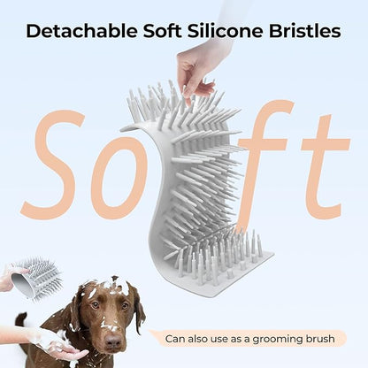 DOGNESS W01 Automatic Dog Paw Cleaner for Small to Medium Dogs (White)