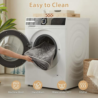 WNPETHOME Orthopedic Big Dog Beds Large Sized Dog, Waterproof Extra Large Dogs Bed with Removable Washable Cover, Multi-Needle Quilting Dogs Crate Bed