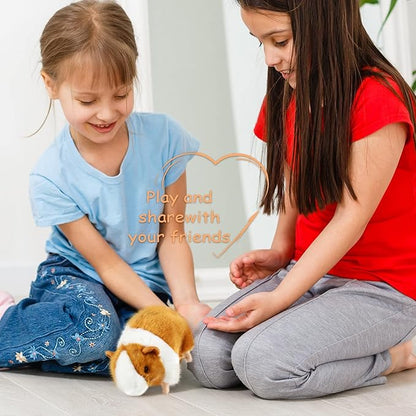 HyDren 4 Pcs 8 Inch Guinea Pig Stuffed Animal Cute Guinea Pig Plush Toy Realistic Stuffed Plushie for Boys Girls Birthday Party Supplies Gifts