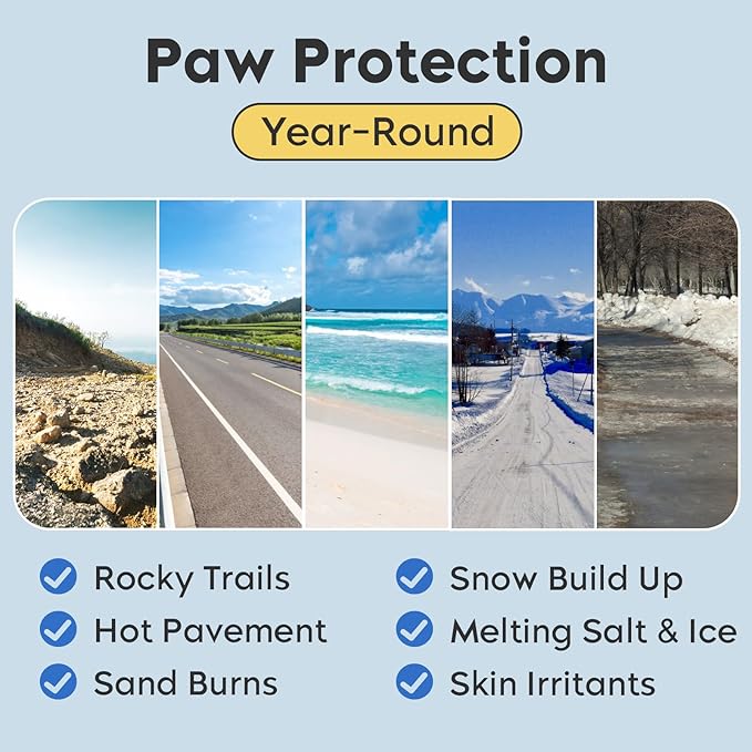 Dog Paw Care Kit- Paw Cleaner and Balm for Pet Foot Washer Care (1 Pack Dog Balm)