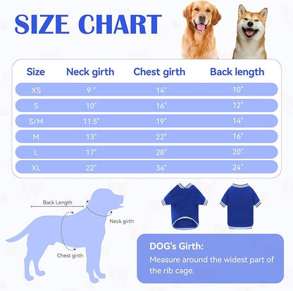 Dog Sweaters for Large Dogs, Brushed Fleece Dog Sweater Baseball Jacket Large Pet Sweater Clothes Soft Warm Boy Girl Pet(Blue-XL)