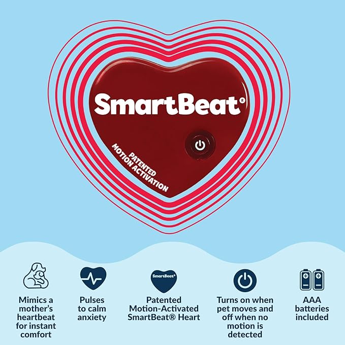 Snuggle Puppy Special Edition Toys - Heartbeat Puppy for Dogs - Pet Anxiety Relief and Calming Aid - Comfort Dog Toys for Behavioral Training