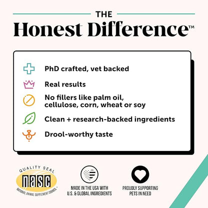 Hemp Calming Fresh Dental Sticks – Dog Dental Treats & Chews for Occasional Anxiousness and Fresh Breath – Hemp for Dogs to Promote Calm, Reduce Plaque + Tartar, and Support Relaxed Behavior – 30 Ct