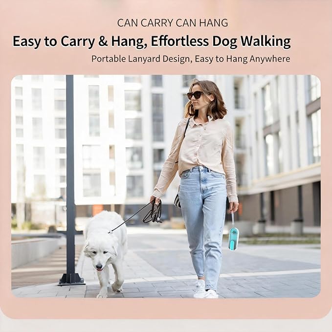 Dog Water Bottle Portable, 11.8 oz(350 ml) Leak-Proof Pet Travel Water Bottle, BPA-Free, Lightweight, Foldable for Hiking, Walking, Car Rides (Blue)