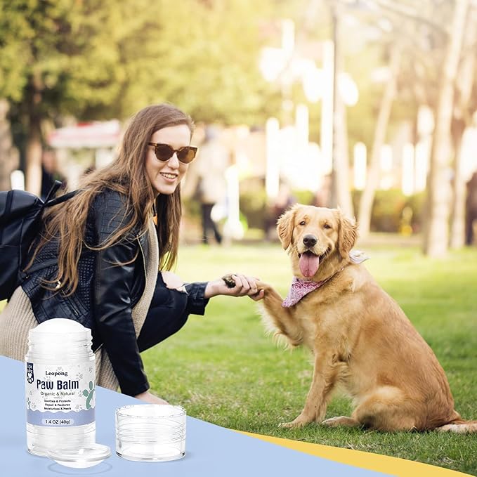 Dog Paw Care Kit- Paw Cleaner and Balm for Pet Foot Washer Care (1 Pack Dog Balm)