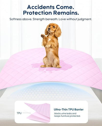 KASBAH Dog Cooling Blanket & Mat, Waterproof Pet Blankets for Couch, Bed and Car Seat, Washable Reversible Dog Blanket Throw (Cool & Warm), Q-MAX >0.5, 40 x 56 Inch