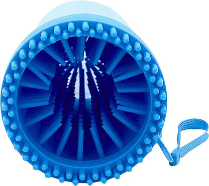 2-in-1 Pet Paw Cleaner - Extra Large - For Extra Large Dogs Like German Shepherds, Great Danes, St. Bernards, Boxers, and Mastiffs - Portable