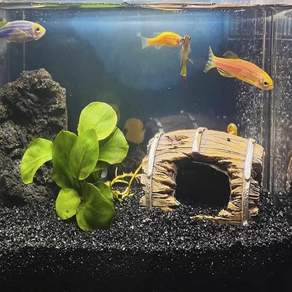 5 lbs Black AquariumSilica Sand. Decorative Aquarium Gravel Substrate for Fish Tank, Plants Potted, Fire Pits, Candle, Vase Filler and Crafts