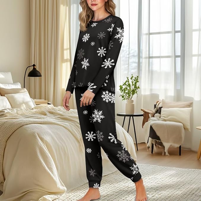 Christmas Family Pajamas Matching Sets with Pockets Dog Costumes for Small Dogs Long Sleeve Sleepwear Plus Size