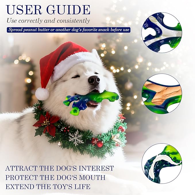 Frienhund 9-Pack Durable Dog Toys for Large Dogs: Durable Chew Toys for Large Breed, Indestructible Dog Toy for Aggressive Chewers, Dog, A for Furry Friends